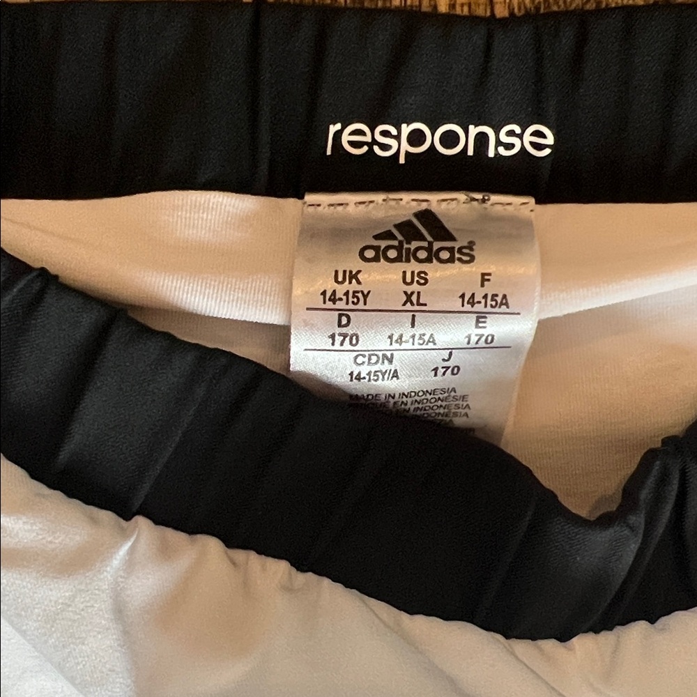 Adidas Black and White tennis athletic Skirt | youth XL - Picture 2 of 4